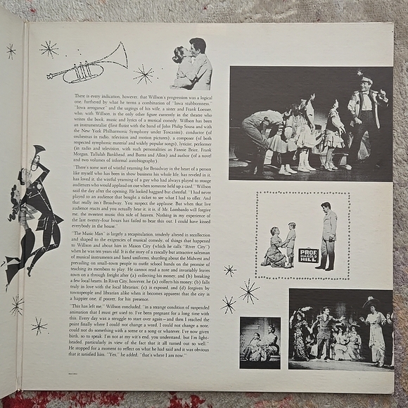 THE MUSIC MAN Original Broadway Cast Album 1957 Capitol WA0990 Robert Preston - Picture 3 of 13